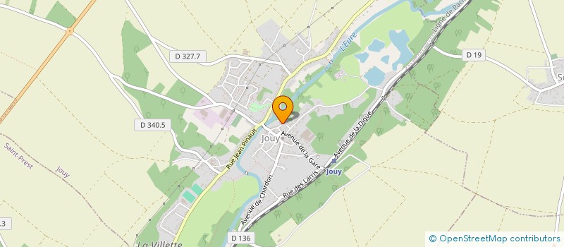 localisation de l'entreprise DOCTEAM à JOUY