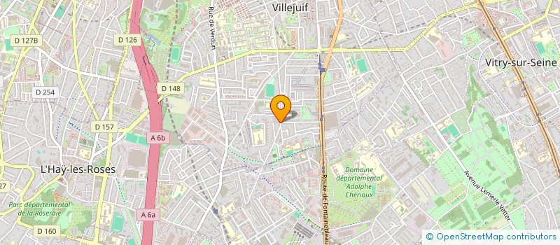 localisation de l'entreprise DOCTEUR ABS KHARBATLI à VILLEJUIF