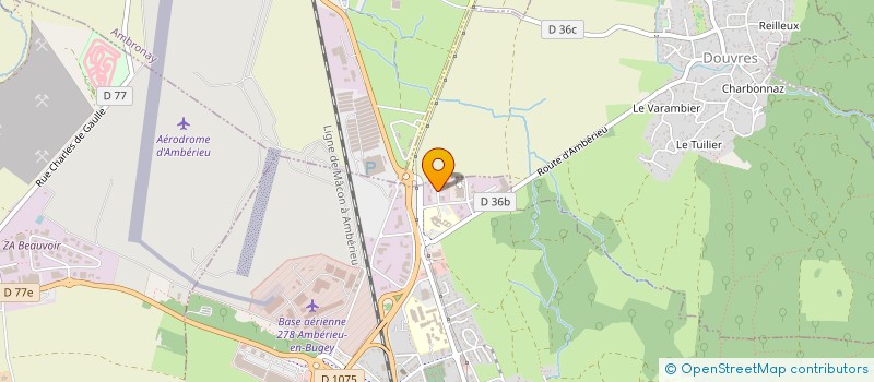 localisation de l'entreprise DOCTEUR ADRIEN MARCUCCILLI  CALOIRE