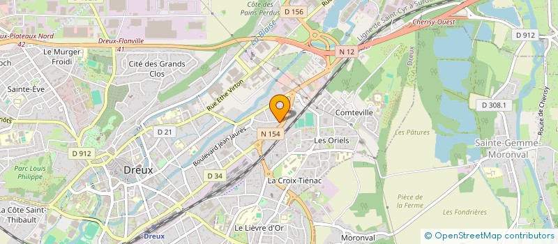 localisation de l'entreprise DOCTEUR AKTAS-SELARL DE CHIRURGIEN-DENTISTE à DREUX