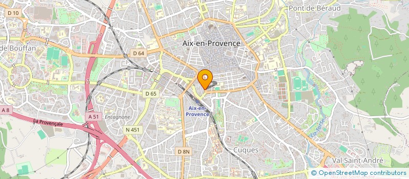 localisation de l'entreprise DOCTEUR ALAIN BEN HAMOU  AIX-EN-PROVENCE