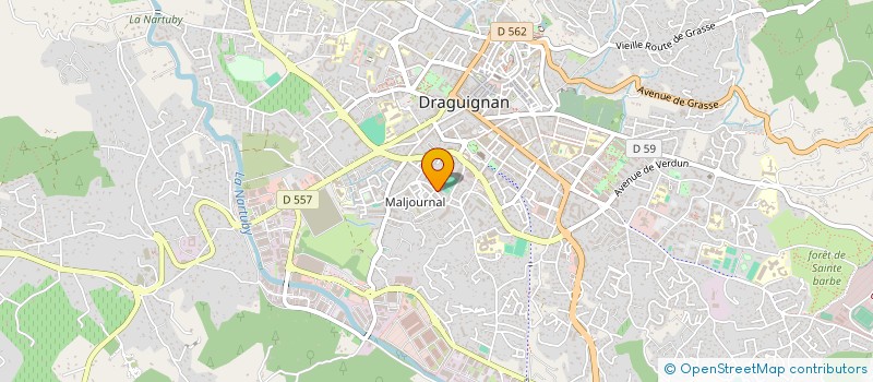 localisation de l'entreprise DOCTEUR ALAIN ZOURDANI  DRAGUIGNAN