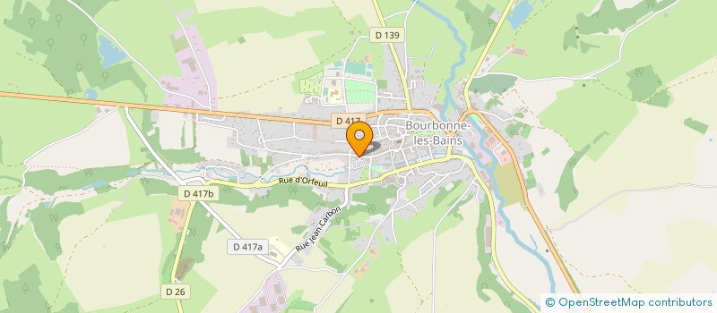 localisation de l'entreprise DOCTEUR ALEXANDRE PENA à BOURBONNE-LES-BAINS