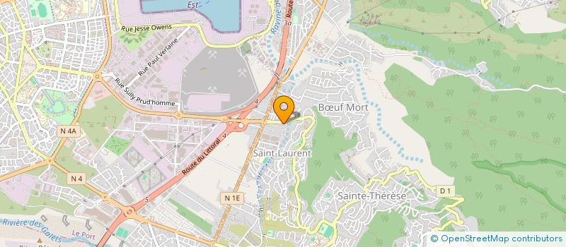 localisation de l'entreprise DOCTEUR ANNA TCHEREMKHOVITCH MOULTSON à LA POSSESSION