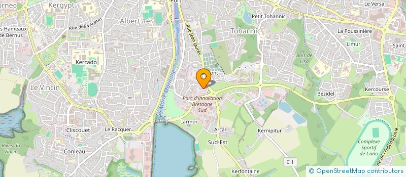localisation de l'entreprise DOCTEUR ANNE-MARIE AILHAUD-TUREAU à VANNES