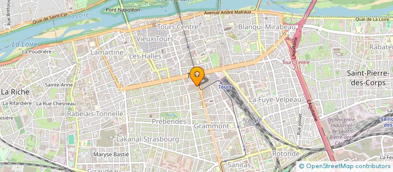 localisation de l'entreprise DOCTEUR ANTOINE CALLABE  TOURS