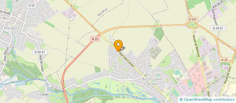 localisation de l'entreprise DOCTEUR ANTOINE DUWAT  ANZIN-SAINT-AUBIN