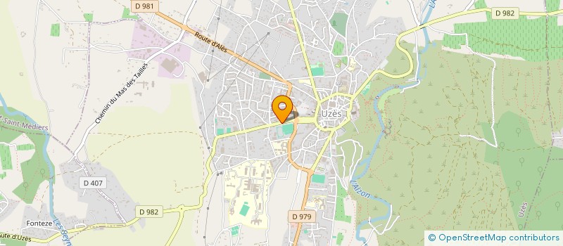 localisation de l'entreprise DOCTEUR ARGENSON AUDREY  UZES