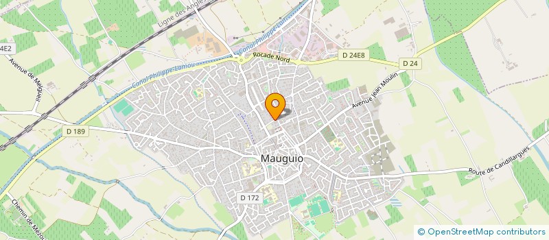 localisation de l'entreprise DOCTEUR ARSAC  MAUGUIO