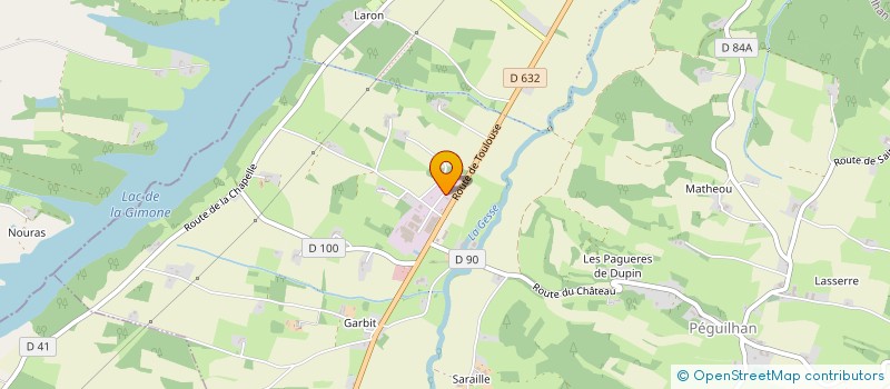 localisation de l'entreprise DOCTEUR AUTO  PEGUILHAN