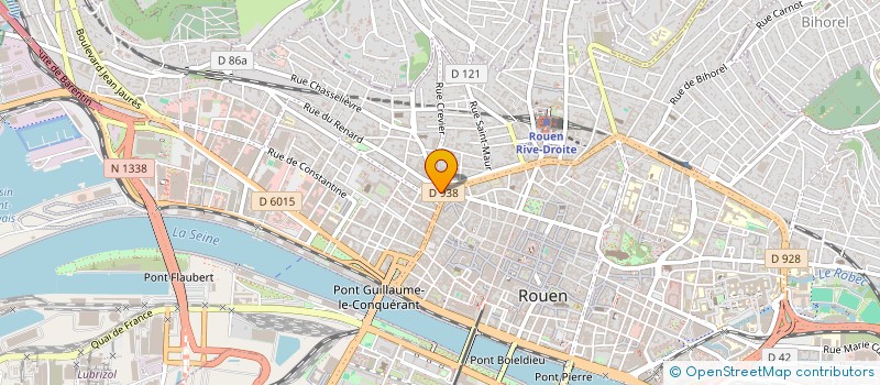 localisation de l'entreprise DOCTEUR AYED MERIEM à ROUEN