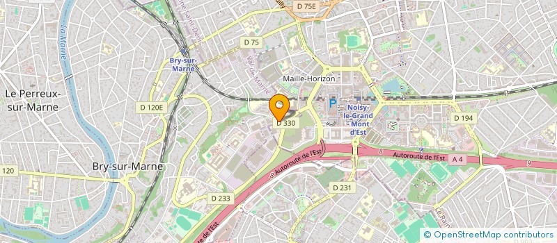 localisation de l'entreprise DOCTEUR BEN BRAHIM FOUED SELARL  BRY-SUR-MARNE