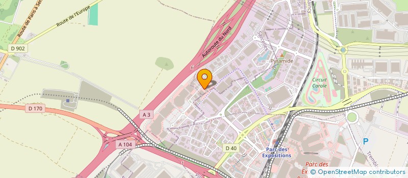 localisation de l'entreprise DOCTEUR BEN ZACKEN  ROISSY-EN-FRANCE