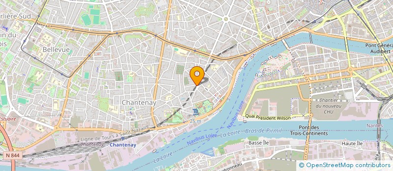 localisation de l'entreprise DOCTEUR BERANGERE PELUCHON  NANTES