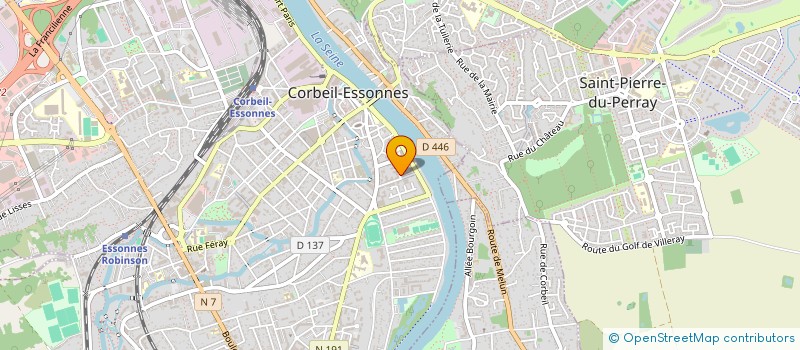 localisation de l'entreprise DOCTEUR BOUABIDA SMAIL à CORBEIL-ESSONNES