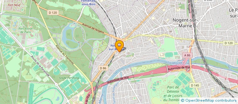 localisation de l'entreprise DOCTEUR BOUGHEBRI à NOGENT-SUR-MARNE