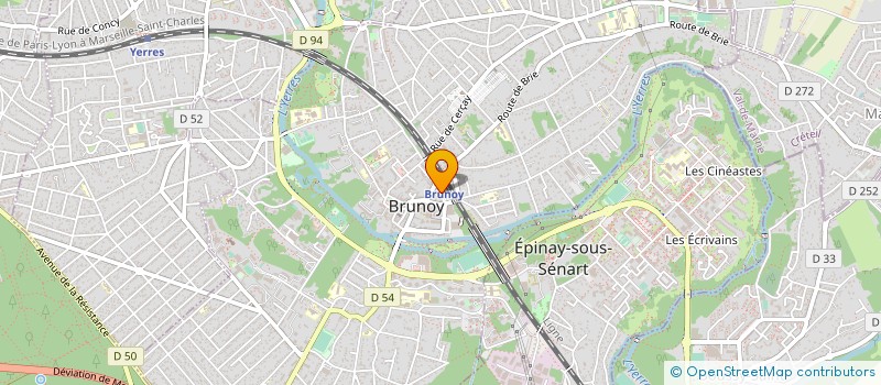 localisation de l'entreprise DOCTEUR BOURDON-LANOY EVA à BRUNOY