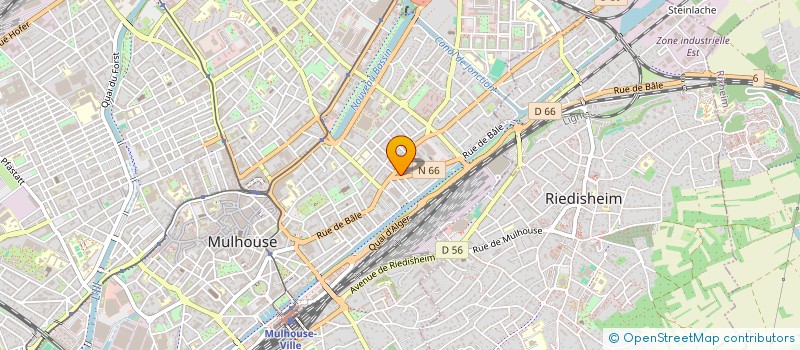 localisation de l'entreprise DOCTEUR BURGER  MULHOUSE