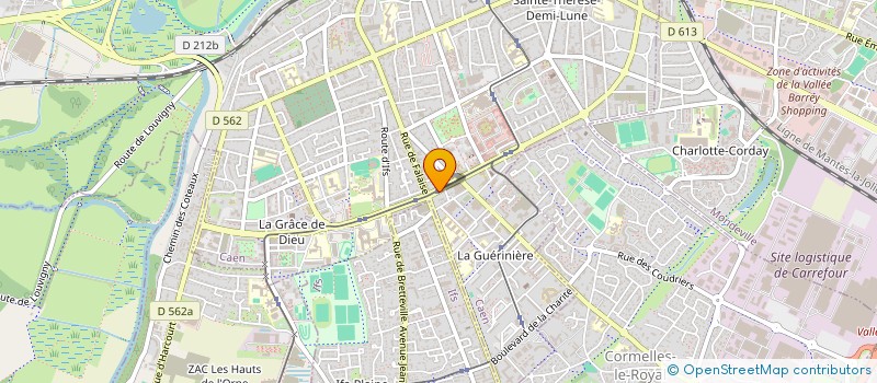 localisation de l'entreprise DOCTEUR CAROLINE FROMONT-COLSON à CAEN