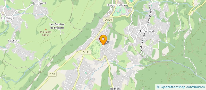 localisation de l'entreprise DOCTEUR CARRIE-BERTRAND  VAULNAVEYS-LE-HAUT