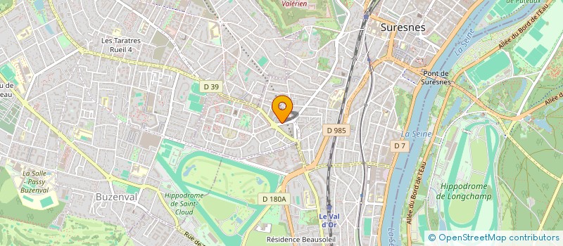 localisation de l'entreprise DOCTEUR CHAOUL à SURESNES