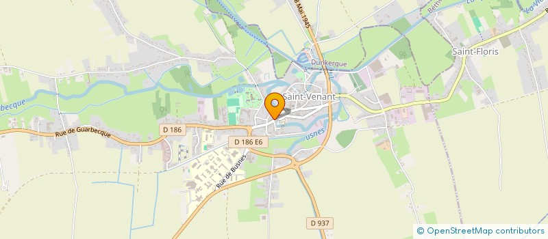 localisation de l'entreprise DOCTEUR CLAEBOTS VINCENT  SAINT-VENANT