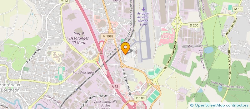 localisation de l'entreprise DOCTEUR CLEMENCE PORTE à ANDREZIEUX-BOUTHEON