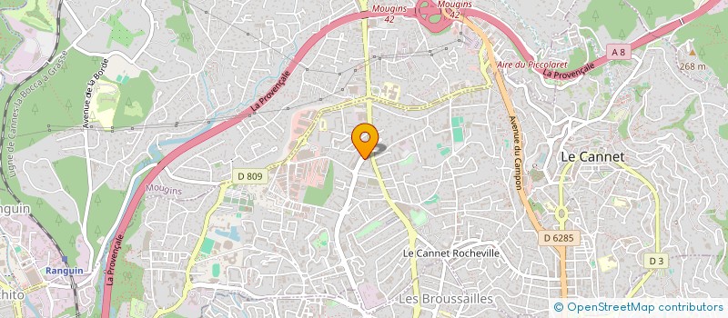 localisation de l'entreprise DOCTEUR CLIM à LE CANNET