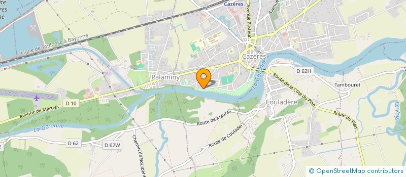 localisation de l'entreprise DOCTEUR CONSO à COULADERE