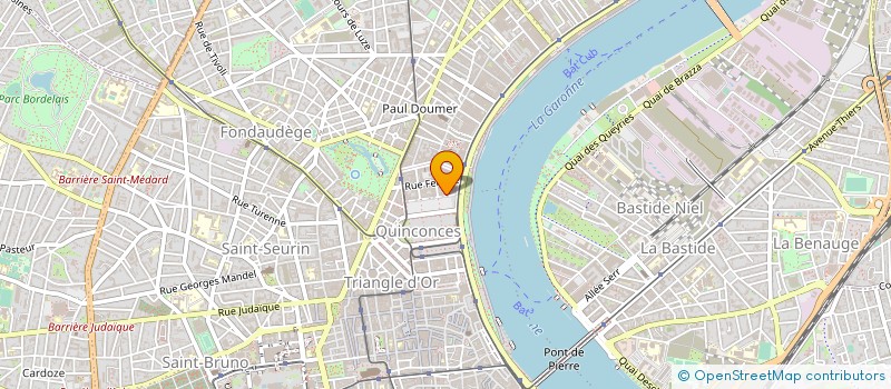 localisation de l'entreprise DOCTEUR CORINNE DUBOE-TRILLAUD à BORDEAUX