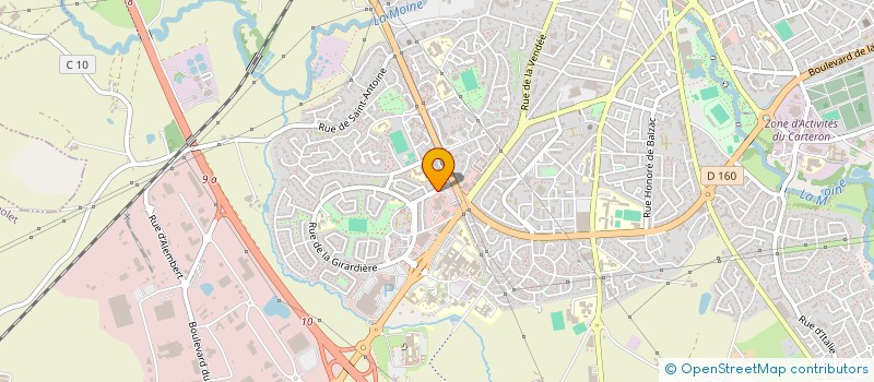 localisation de l'entreprise DOCTEUR COUHET à CHOLET