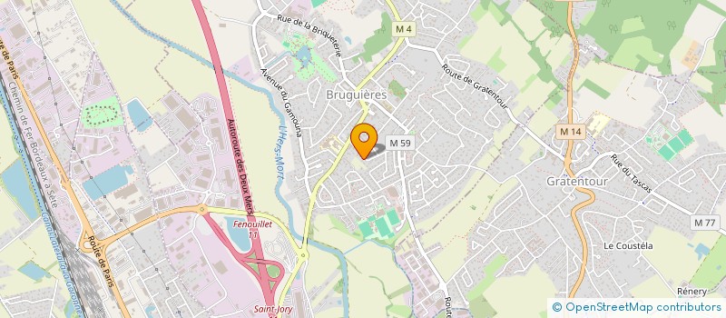 localisation de l'entreprise DOCTEUR CUSENIER à BRUGUIERES
