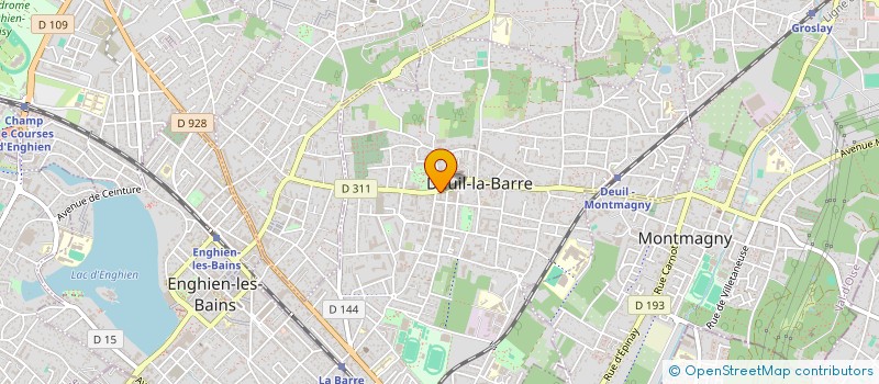 localisation de l'entreprise DOCTEUR DADI YASMINA  DEUIL-LA-BARRE