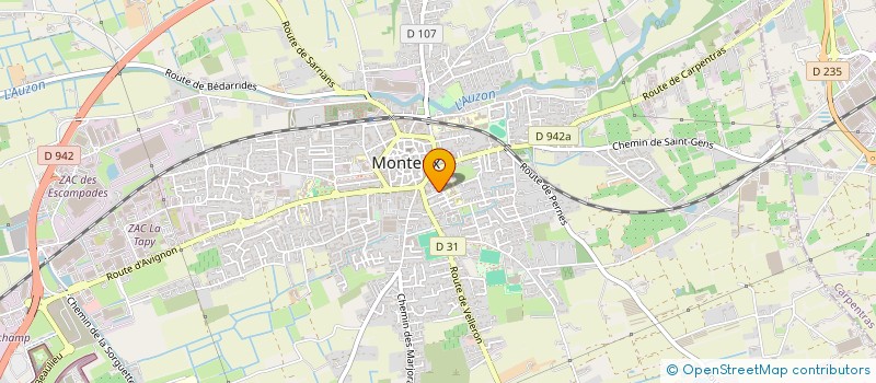 localisation de l'entreprise DOCTEUR DARINA QOSE  MONTEUX