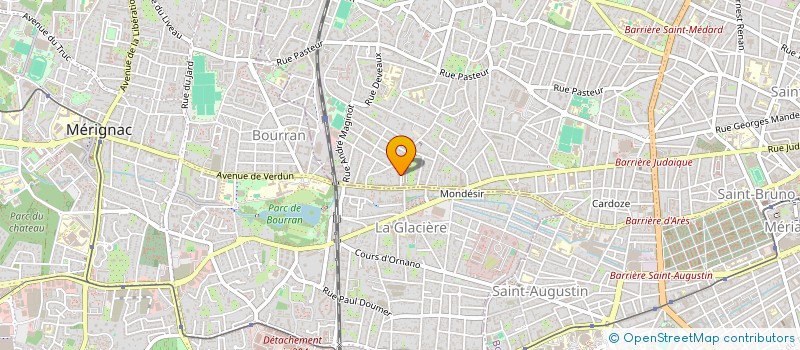 localisation de l'entreprise DOCTEUR DIANE GOURDON  BORDEAUX