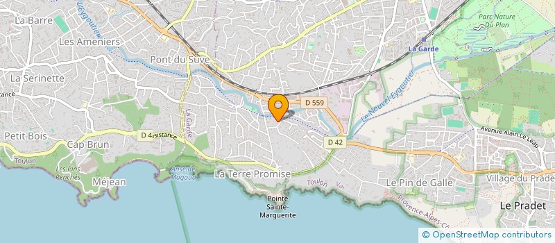 localisation de l'entreprise DOCTEUR DOBREA MORASI  LA GARDE