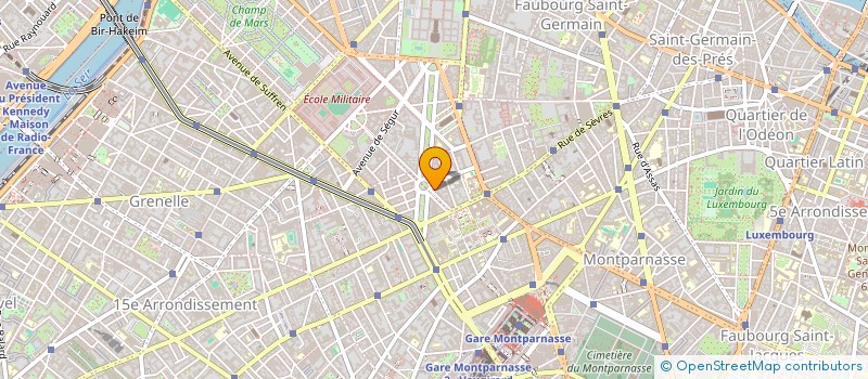 localisation de l'entreprise DOCTEUR DOMINIQUE PIETRINI  PARIS