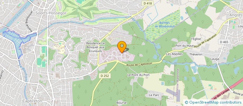 localisation de l'entreprise DOCTEUR DREAN  BENESSE-MAREMNE