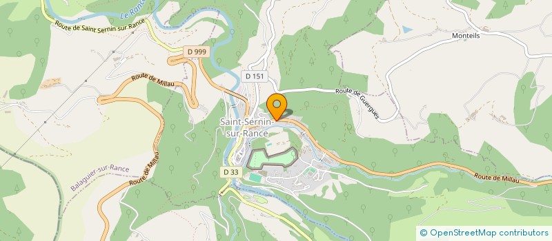 localisation de l'entreprise DOCTEUR ELISABETH BARTHE-SUAU  SAINT-SERNIN-SUR-RANCE