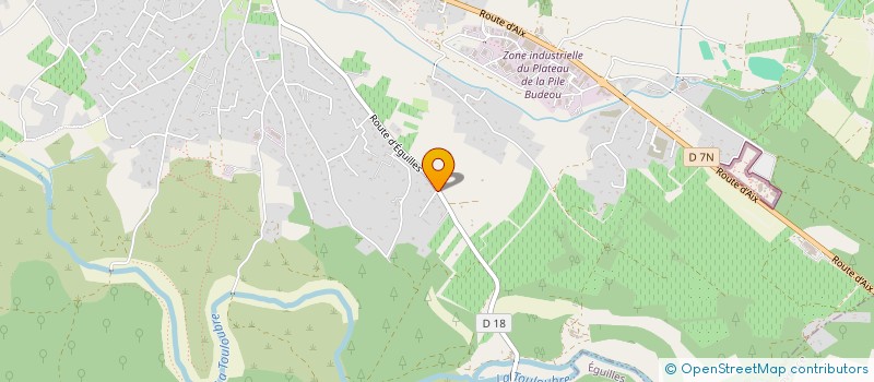 localisation de l'entreprise DOCTEUR EMMANUEL BRUNET  SAINT-CANNAT