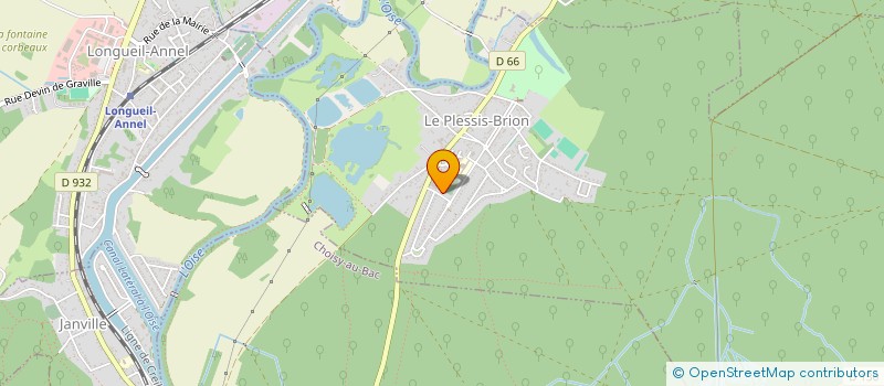 localisation de l'entreprise DOCTEUR EMMANUELLE MAUS  LE PLESSIS-BRION