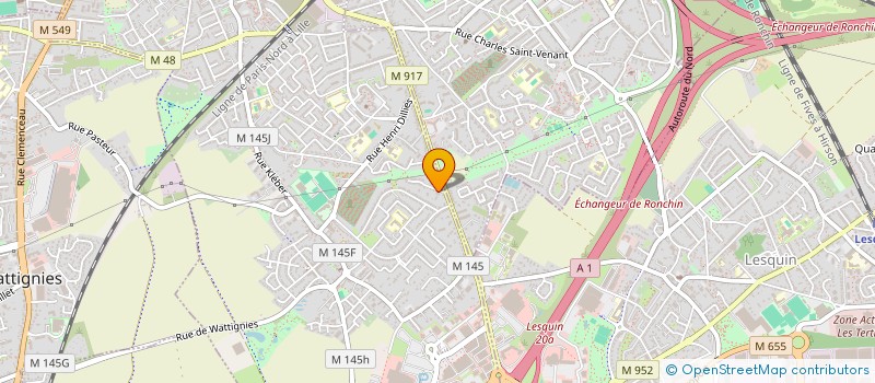 localisation de l'entreprise DOCTEUR ERIC JARCET  FACHES-THUMESNIL