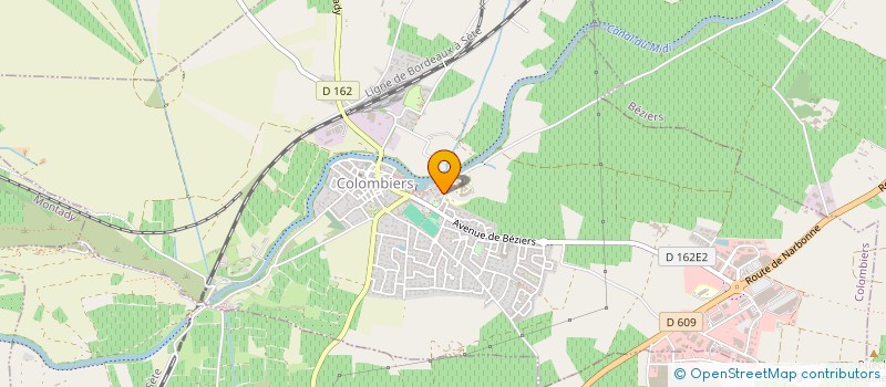 localisation de l'entreprise DOCTEUR ESPOSITO FERNANDO à COLOMBIERS