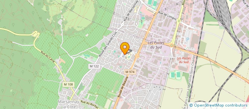 localisation de l'entreprise DOCTEUR FRANCK MANIER à MARSANNAY-LA-COTE