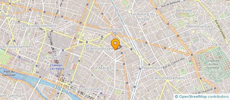localisation de l'entreprise DOCTEUR FREDERIC BISMUT à PARIS