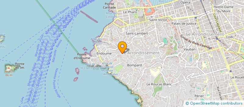 localisation de l'entreprise DOCTEUR FREY à MARSEILLE