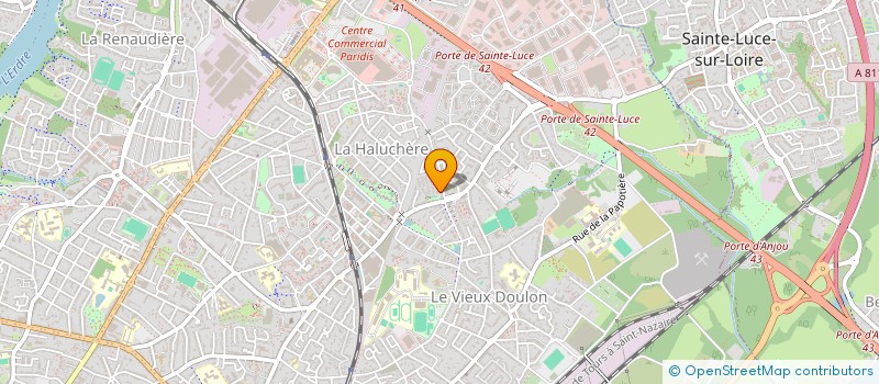 localisation de l'entreprise DOCTEUR GERMAINE  NANTES