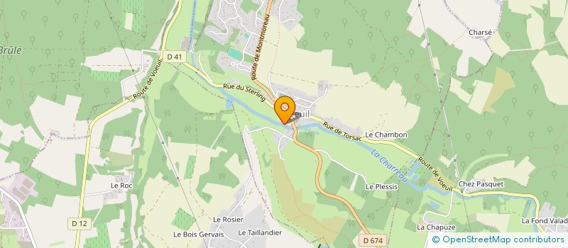 localisation de l'entreprise DOCTEUR GIRAUD JEROME à VŒUIL-ET-GIGET