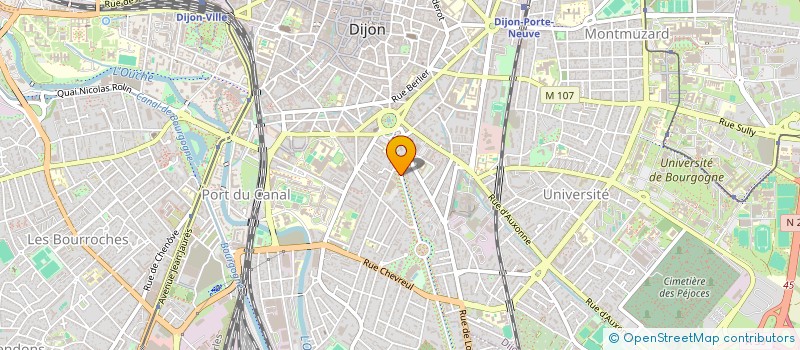 localisation de l'entreprise DOCTEUR GIVRY, CHIRURGIE DE L'EPAULE à DIJON