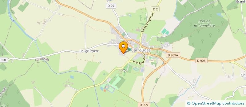localisation de l'entreprise DOCTEUR GREGOIRE BLARD à CARROUGES